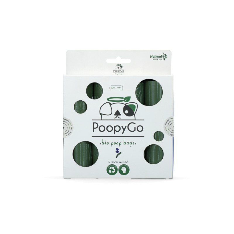 PoopyGo Eco poepzakjes lavendelgeur