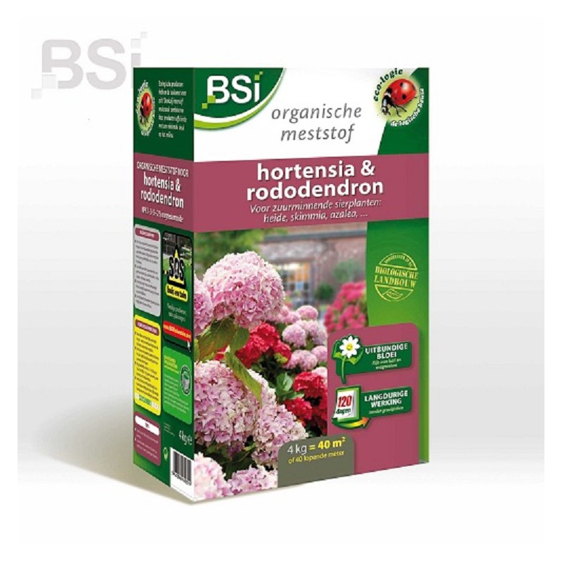 Bio meststof hortensia en rododendron 4 kg