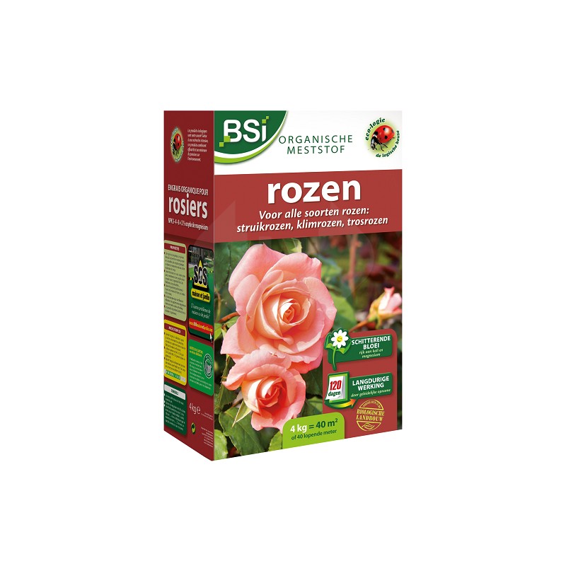 Bio meststof voor rozen 4 kg