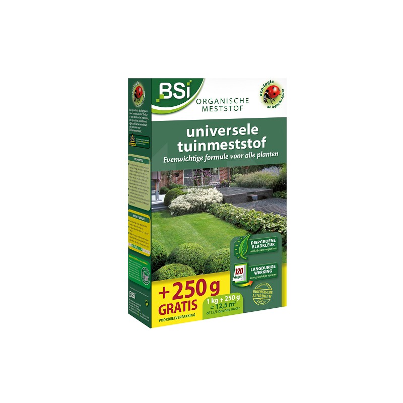 Bio meststof universeel 1.25 kg