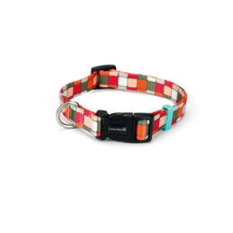 BZ Honden halsband nylon square 25x 48-70