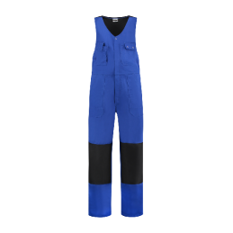 Bodybroek katoen/polyester korenblauw-zwart