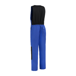 Bodybroek katoen/polyester korenblauw-zwart