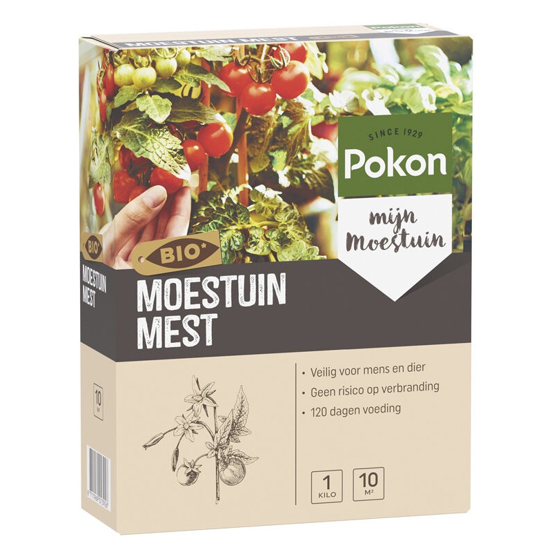 Bio moestuinmest 1 kg