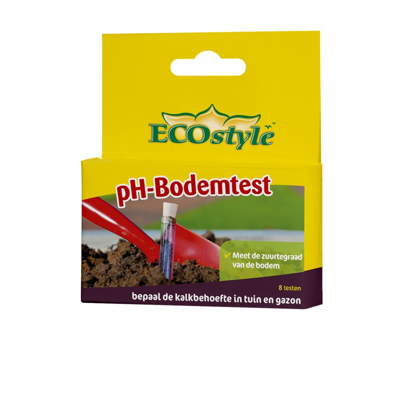 Ecostyle pH bodemtest 8 stuks