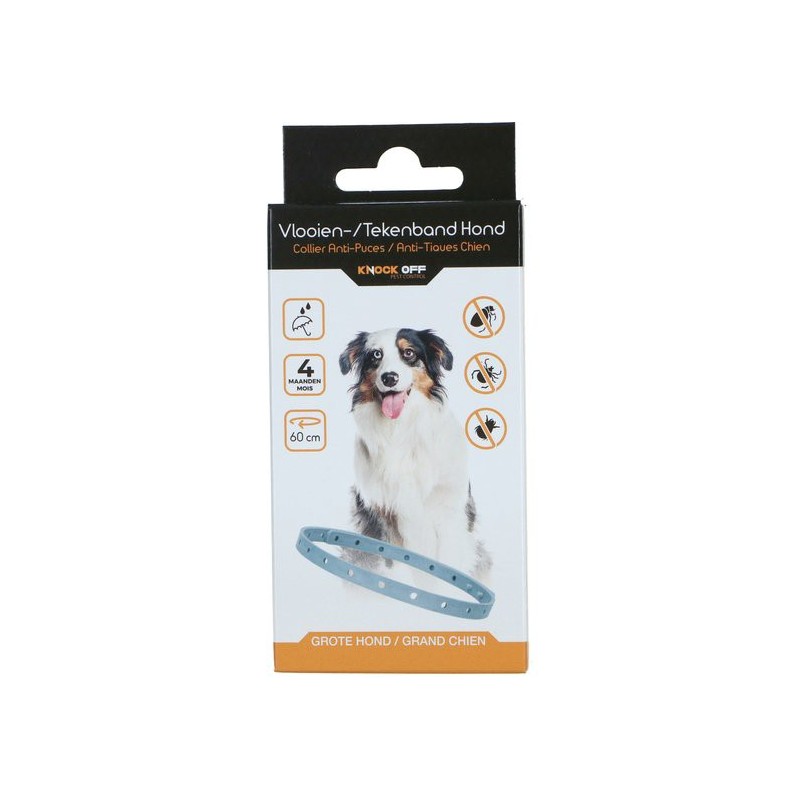 Vlooienband tekenband hond 60 cm