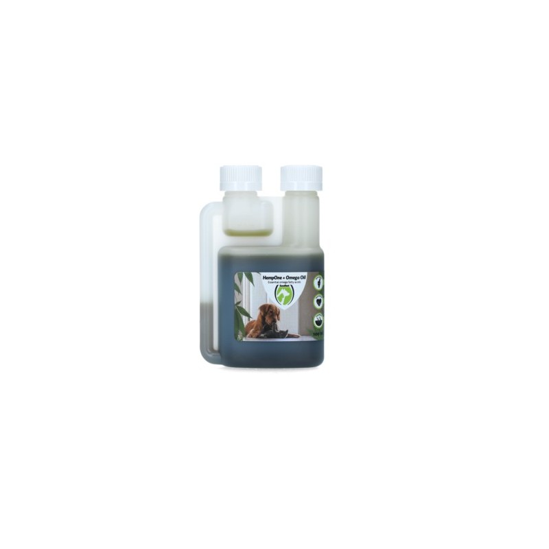 HempOne + Omega Oil Hond en Kat 100 ml