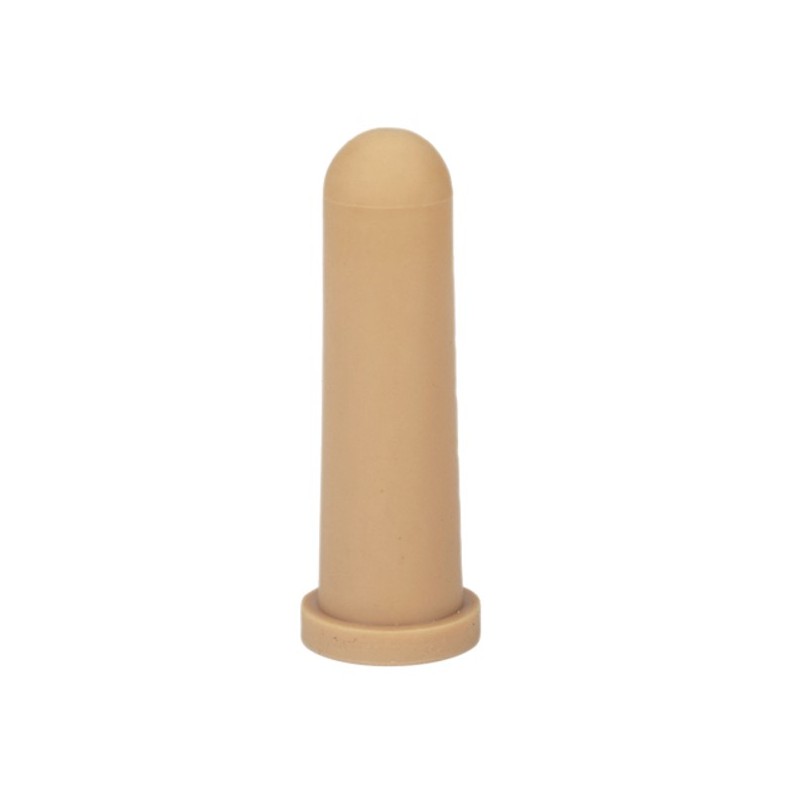 Kalverspeen latex beige 10 cm