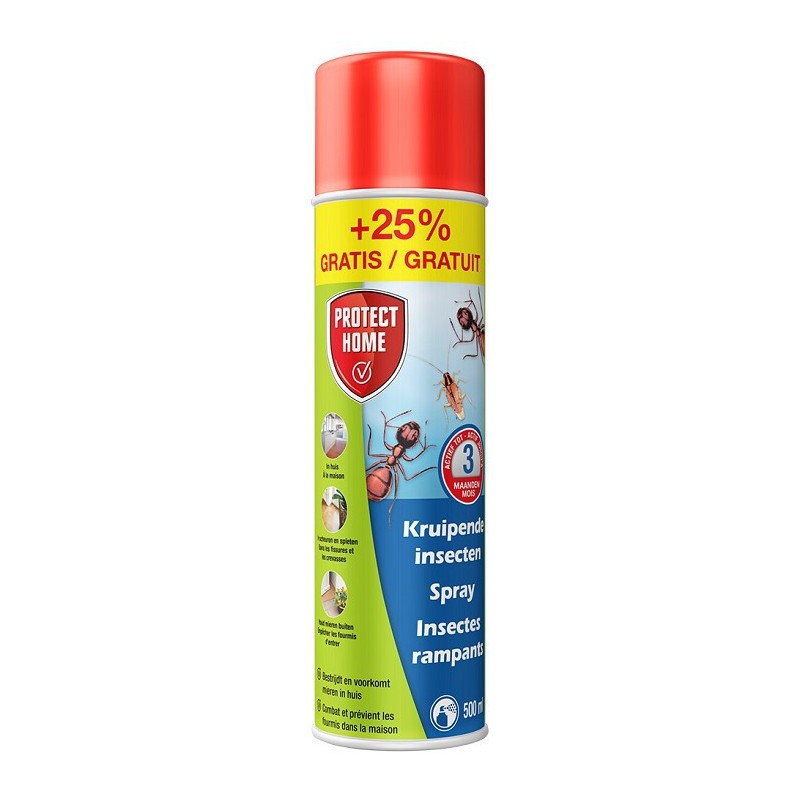 Kruipende insecten spray 500ml Aktie