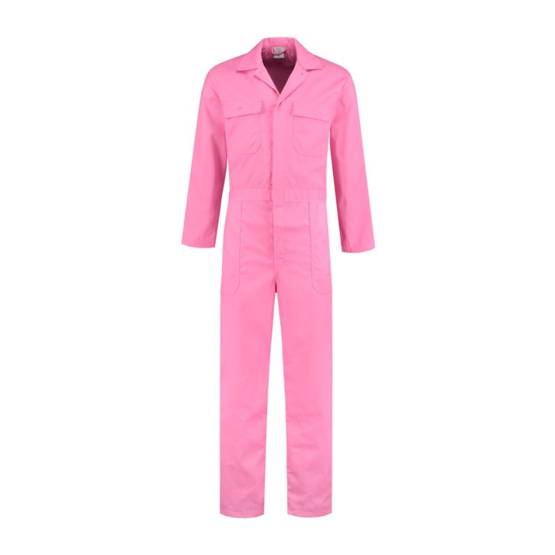 Kuipers kinderoverall polyester / katoen roze