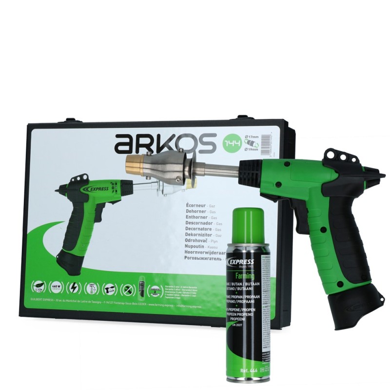 Arkos pistool onthoorner kalf op gas 17/19 mm