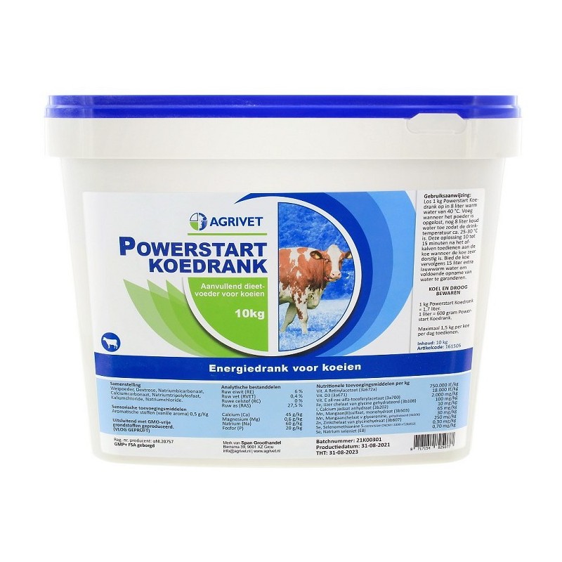 Agrivet Powerstart Koedrank 10kg