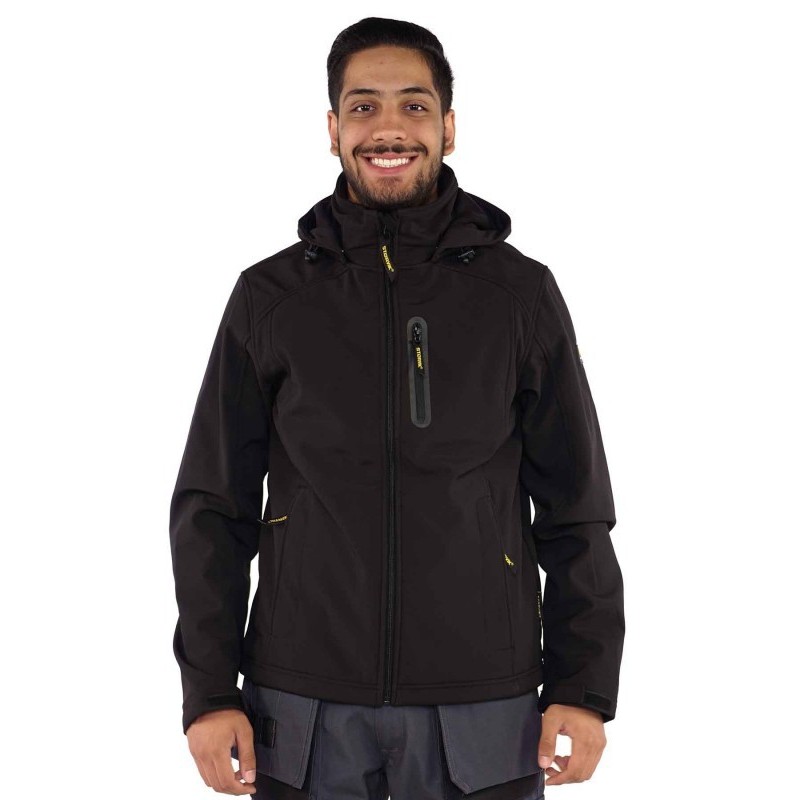 Softshell Werkjas Napier Zwart