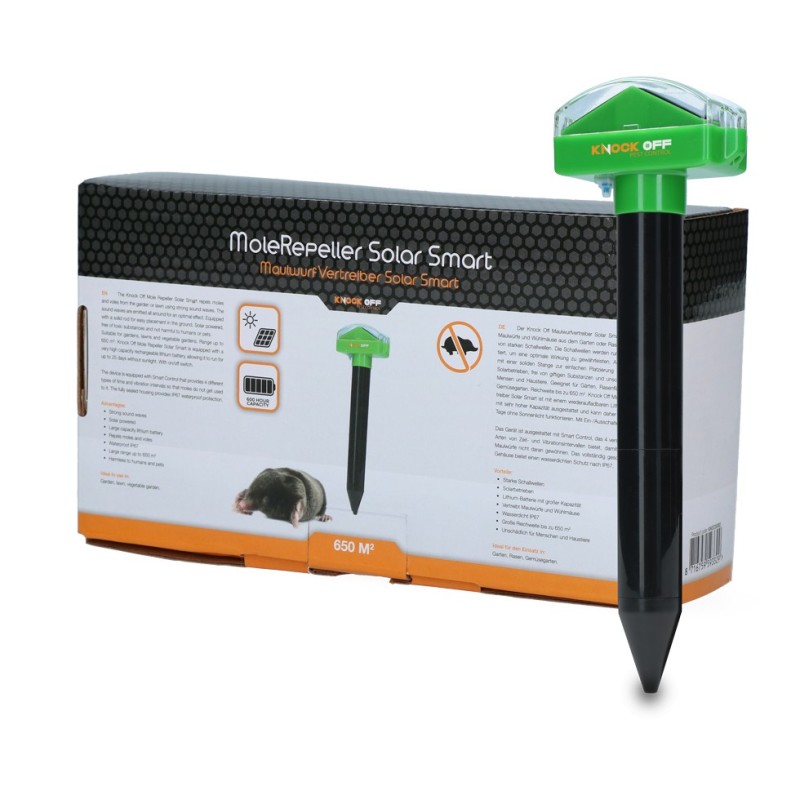 Knock Pest Mollenverjager Solar Smart