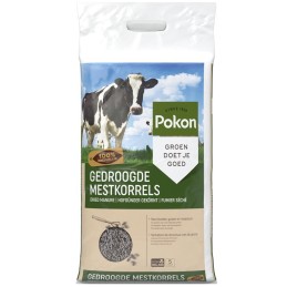 Pokon gedroogde koemestkorrels 5 kg