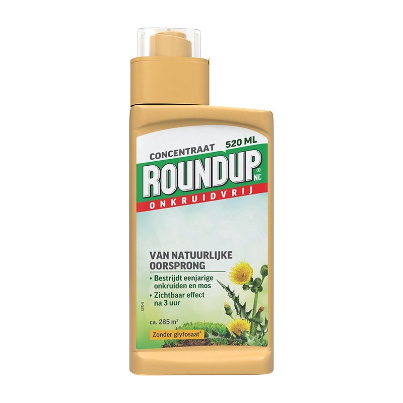 Roundup NC Natuurlijk onkruidvrij concentraat 520ml