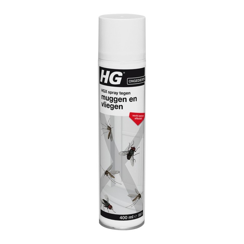 HG spray tegen vliegen en muggen 400 ml