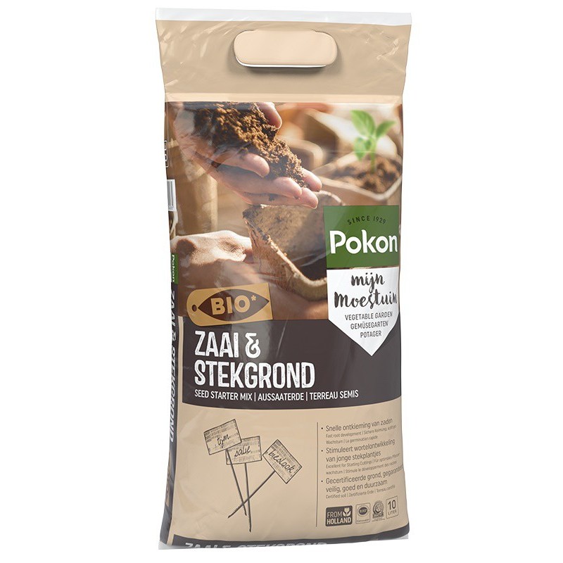 Pokon Bio Zaai & Stekgrond 10L