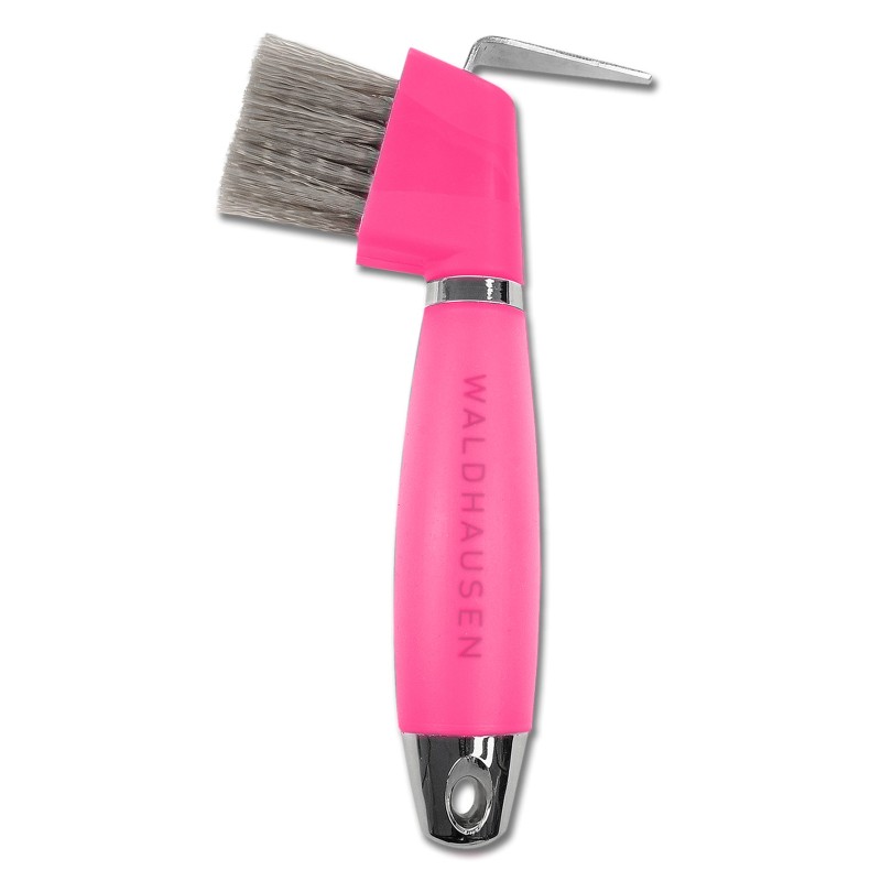 Hoevenkrabber met gel handvat roze