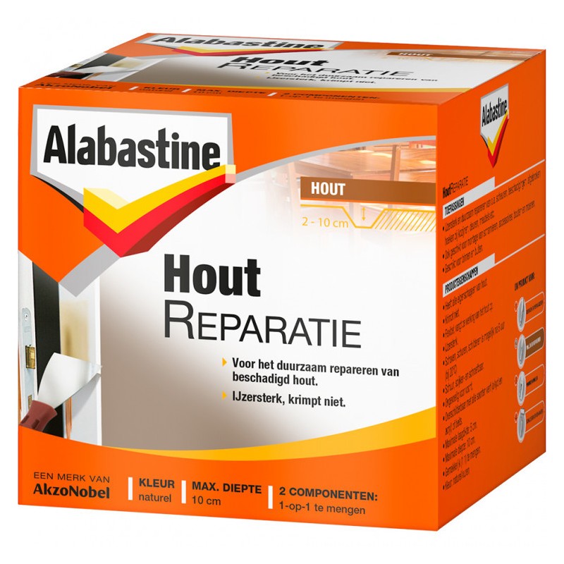 Alabastine houtreparatie naturel 500 gr