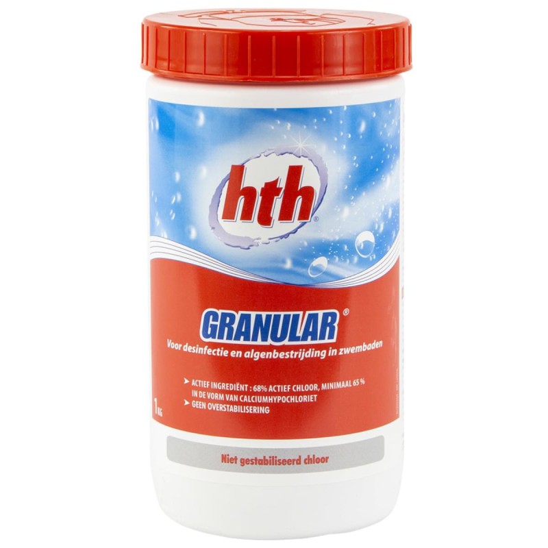 Chloor granulaat HTH snelwerkend 1 kg