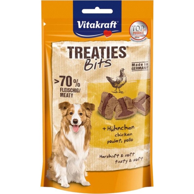 Vitakraft Treaties bits 120 gr Kip Bacon