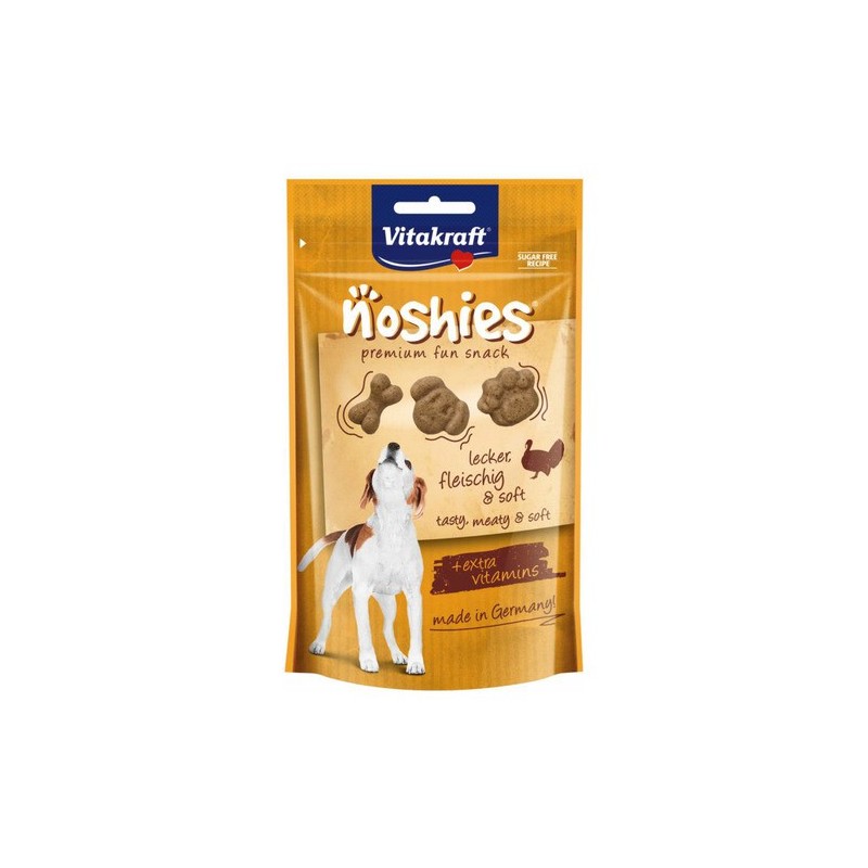 Vitakraft hondensnoepjes Noshies Kalkoen 90gr