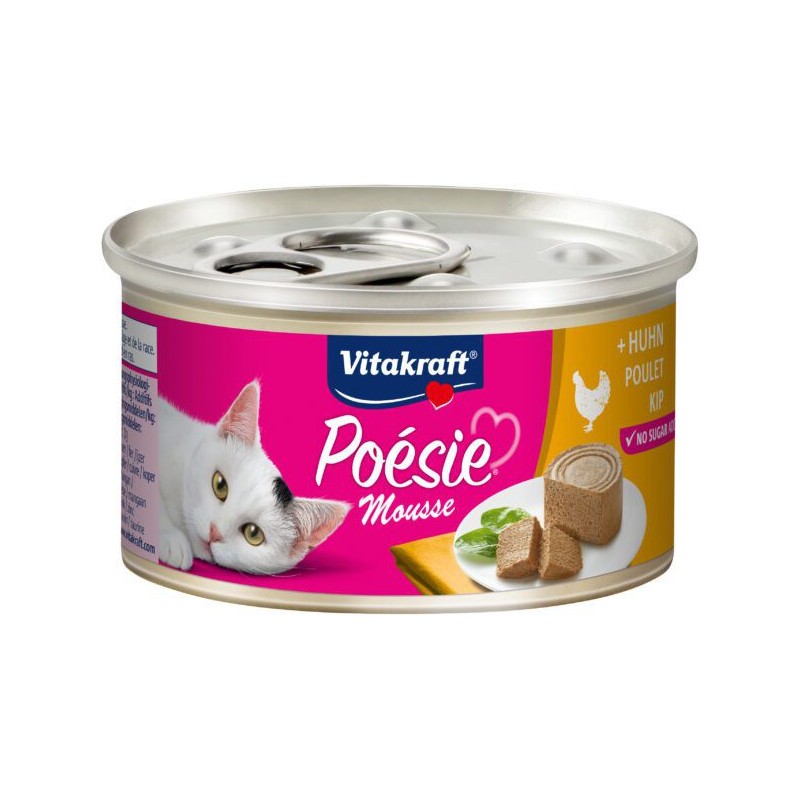 Vitakraft Poésie Mousse met kip 85gr