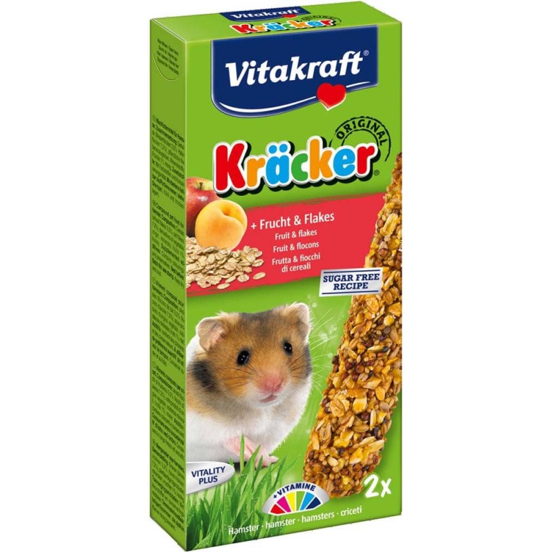 Hamsterkracker fruit/flakes