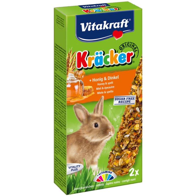 Kräcker konijn honing en spelt