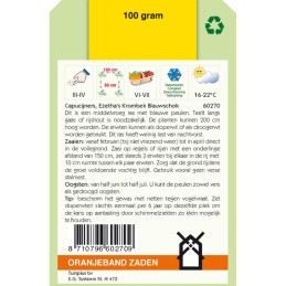 Capucijners Ezetha's Krombek Blauwschok 100gr