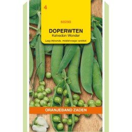 Doperwten Kelvedon Wonder 100gr