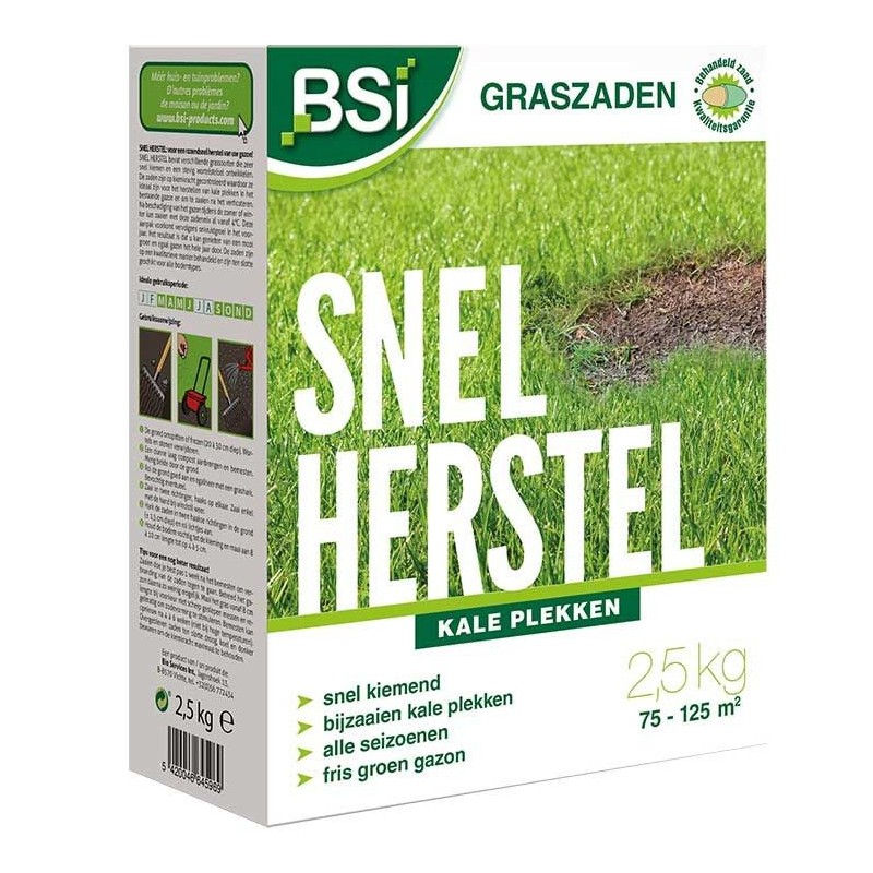 Graszaad snel herstel 2,5kg