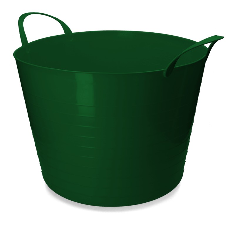 Flexibele emmer groen 65L