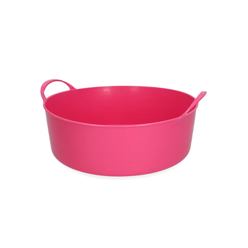 Flexibele emmer roze 6L