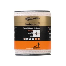 Duopack Turboline schriklint 12,5mm wit 2 x 200m