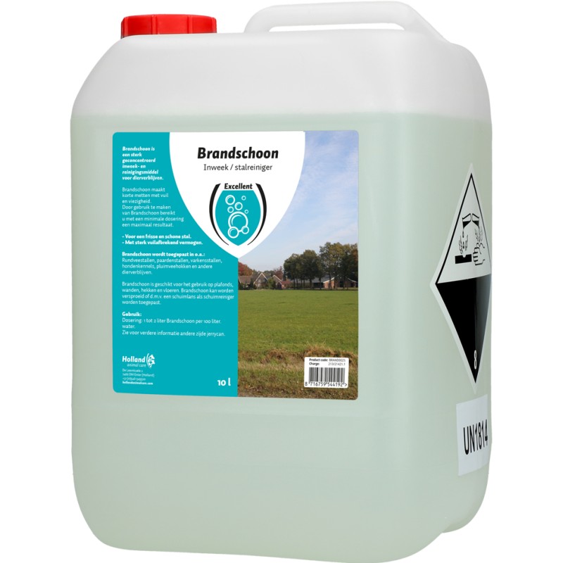 Brandschoon stalreiniger 10 liter