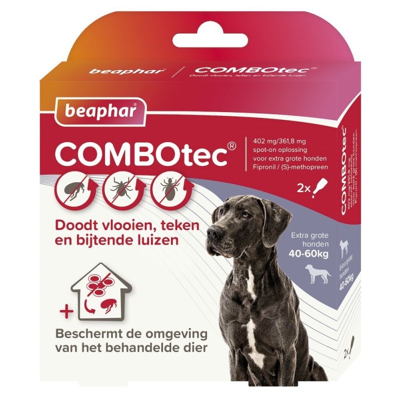 ComboTec hond 40-60kg 2 pipetten