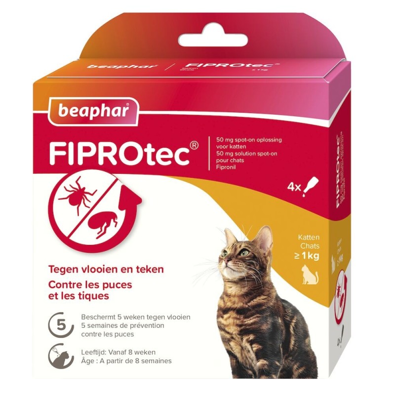 Fiprotec spot-on kat 3 + 1 pipet