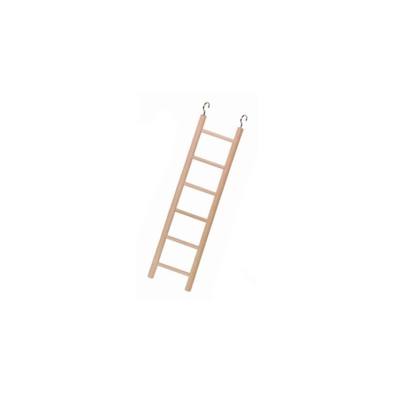 Beeztees Houten ladder met 6 treden 28cm