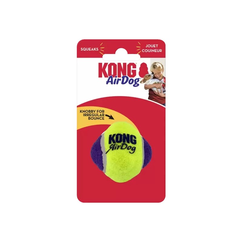 Hondenspeeltje Air Squeaker Knobby Ball XS/S