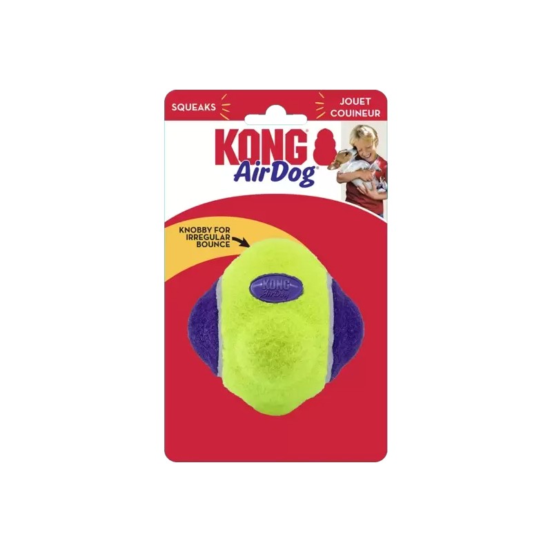 Hondenspeeltje Air Squeaker Knobby Ball M/L