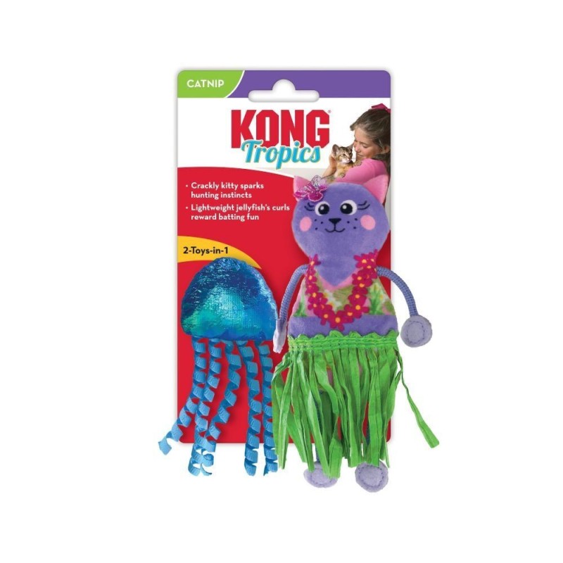 Kattenspeeltje Tropics Hula 2 pack