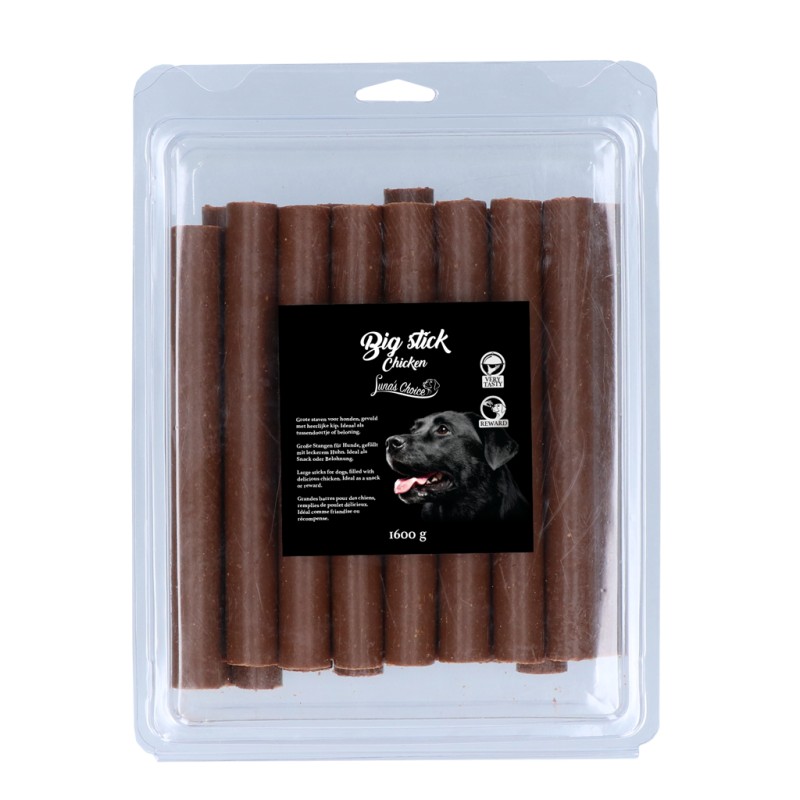 Hondensnack BigStick kip 1600 gram