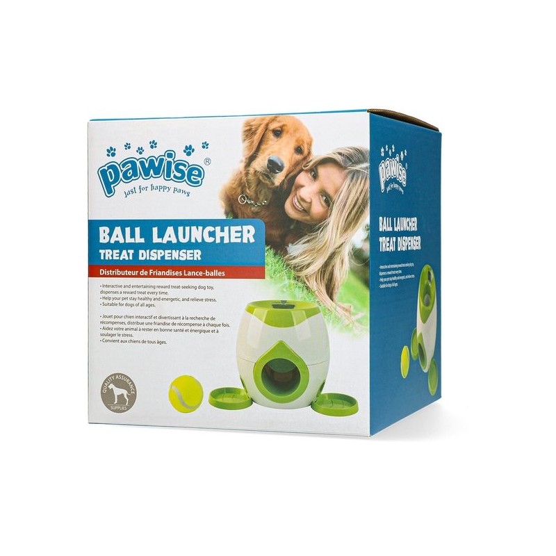 Honden ball launcher & treat dispenser