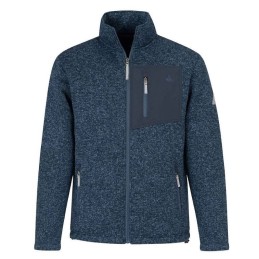 Gebreid vest Ruben Teddy gevoerd navy