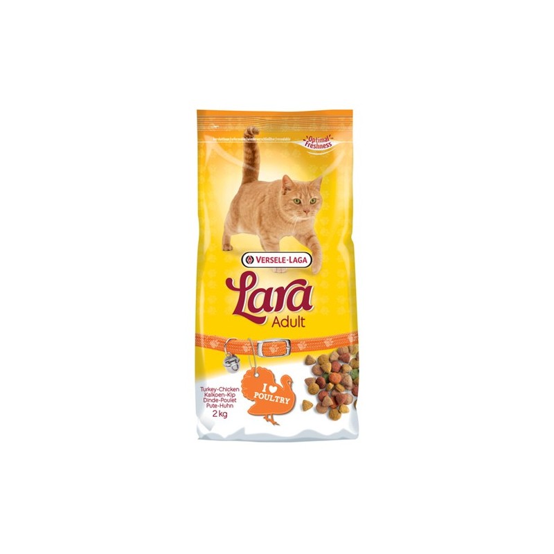 Lara Kattenbrokken kalkoen-kip 2 kg