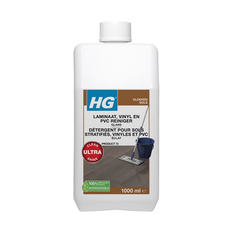 HG laminaat, vinyl en pvc glansreiniger 1 L