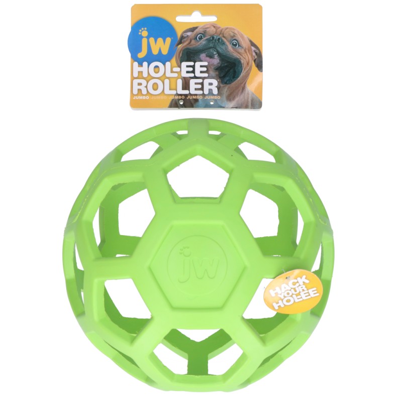 Hondentraktatie HOL-EE Roller Jumbo 19 cm groen