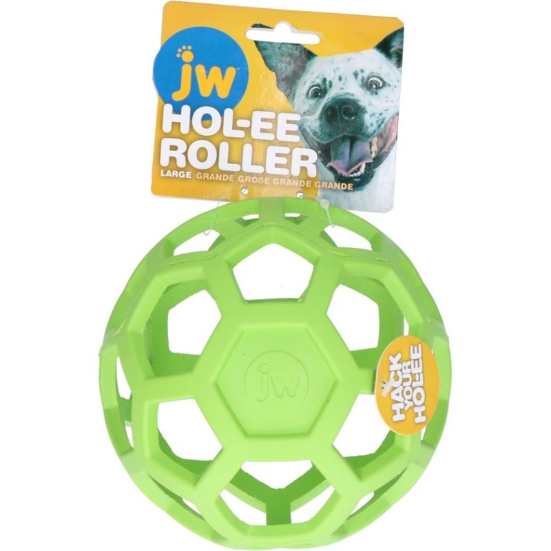 Hondentraktatie Hol-ee Roller Large 15 cm groen